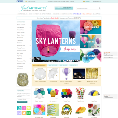 Online Decor Store Website